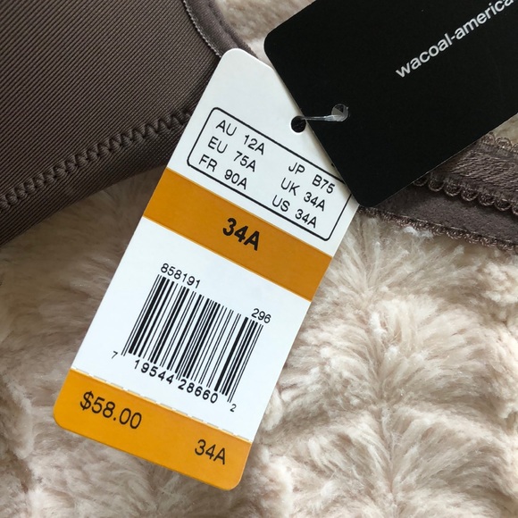 Wacoal Embrace lace underwire push up bra 34A - Picture 5 of 5